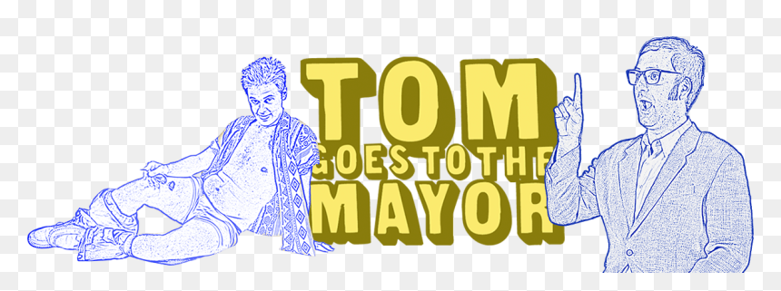 Tom Goes To The Mayor - Tom Goes To The Mayor Logo, HD Png Download - adult swim png
