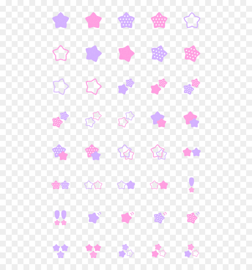 Lavender, HD Png Download - hand drawn stars png