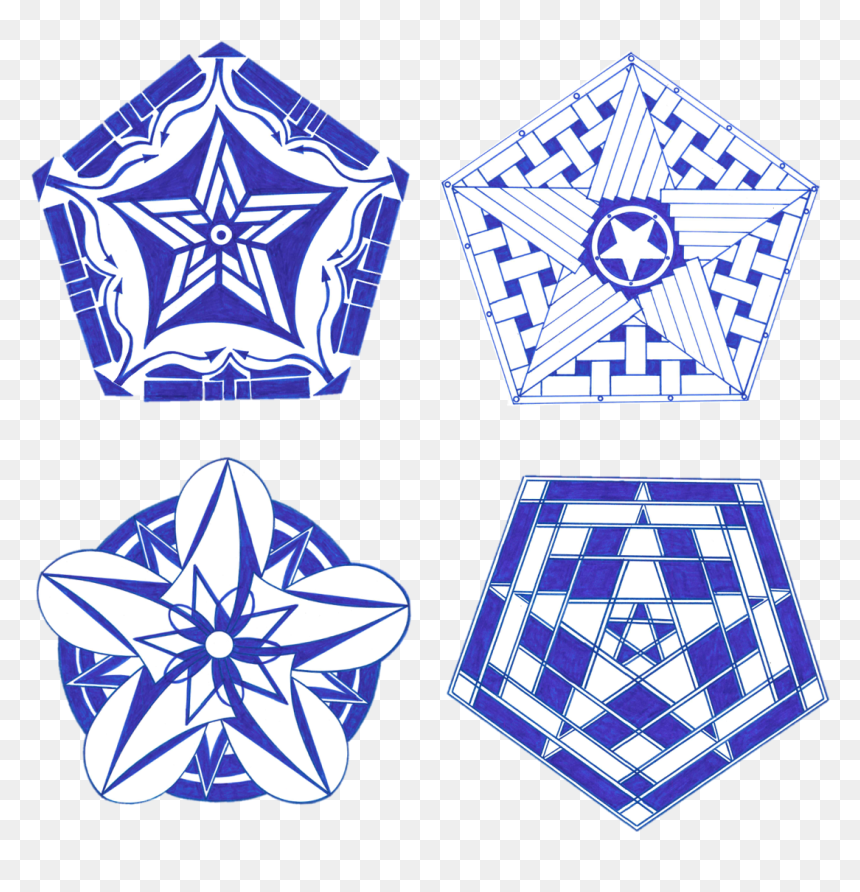 Triangle, HD Png Download - hand drawn stars png