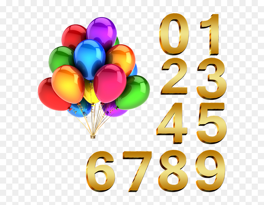 Transparent Golden Balloons Png - Free Images Rainbow Balloons, Png Download - party poppers png