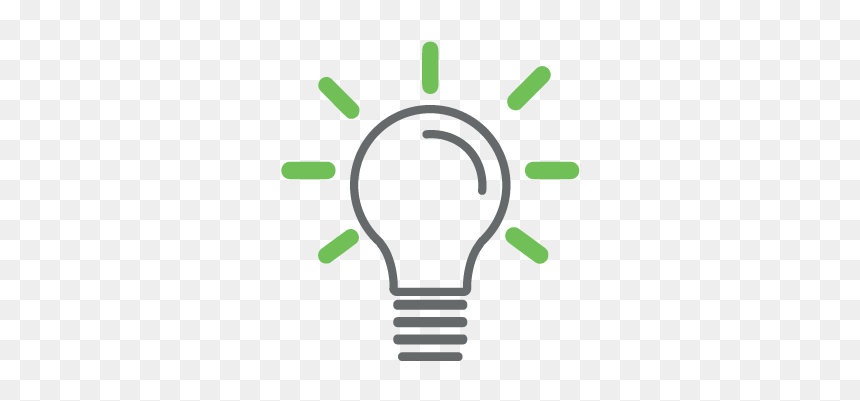 Creative Bulb White Icon Png, Transparent Png - green lantern symbol png
