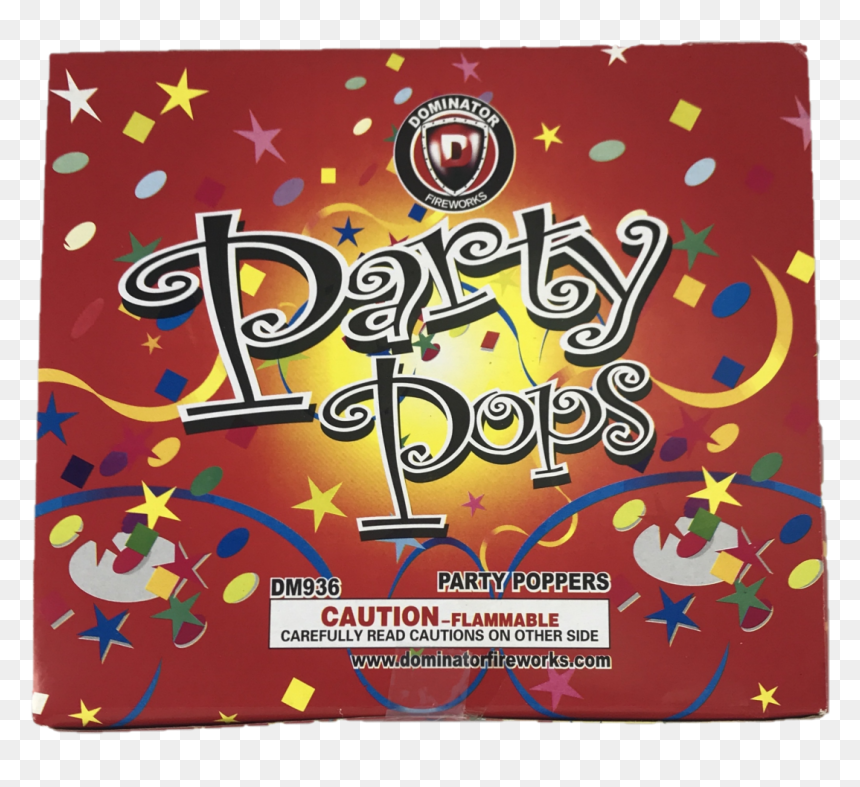 Dm936 Party Pops Closed - Illustration, HD Png Download - party poppers png