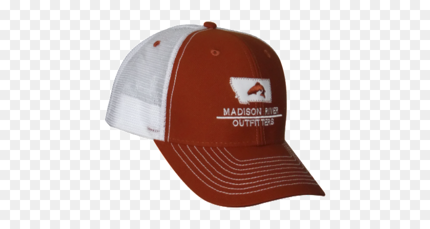 Mro Logo Wear Mt Fish Patch Trucker Hat - Baseball Cap, HD Png Download - fishing hat png