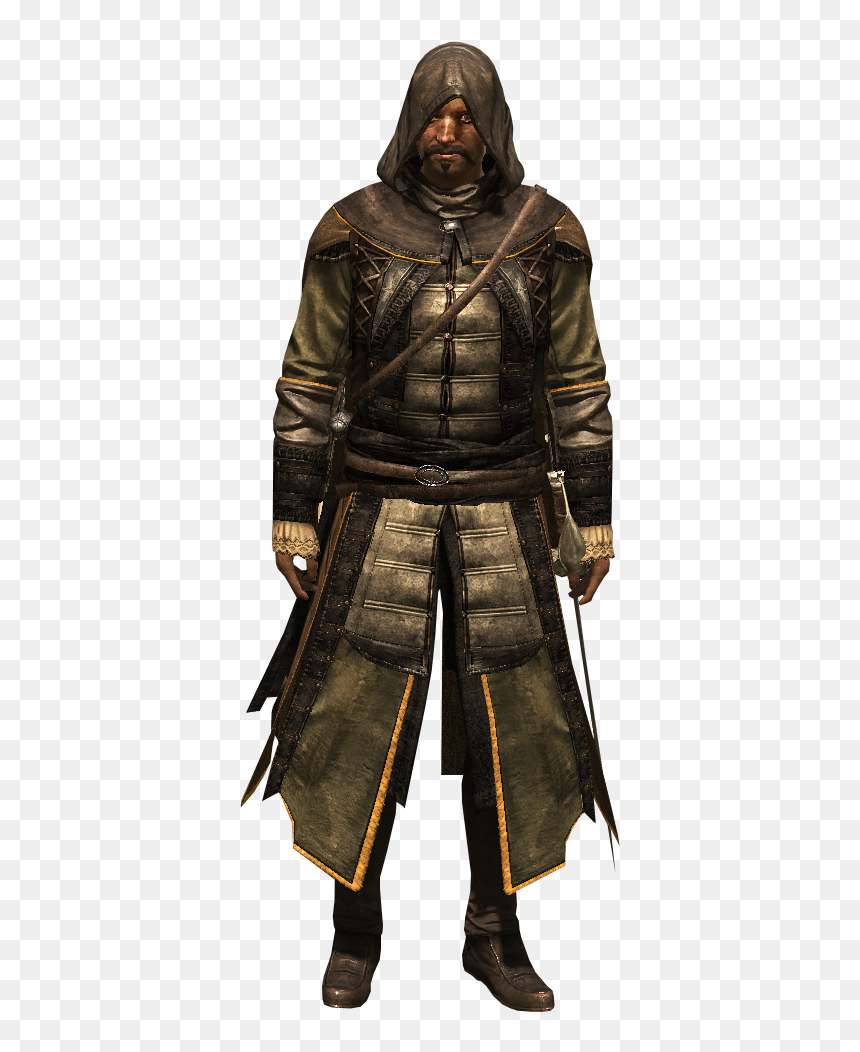 Assassins Creed Cape Png - Leather Jacket, Transparent Png - ezio auditore png