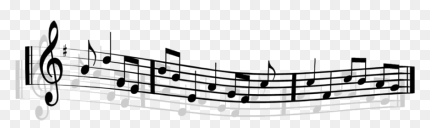 #notes #music #musicnotes #staff - Transparent Transparent Background Music Png, Png Download - colorful music notes on a staff png
