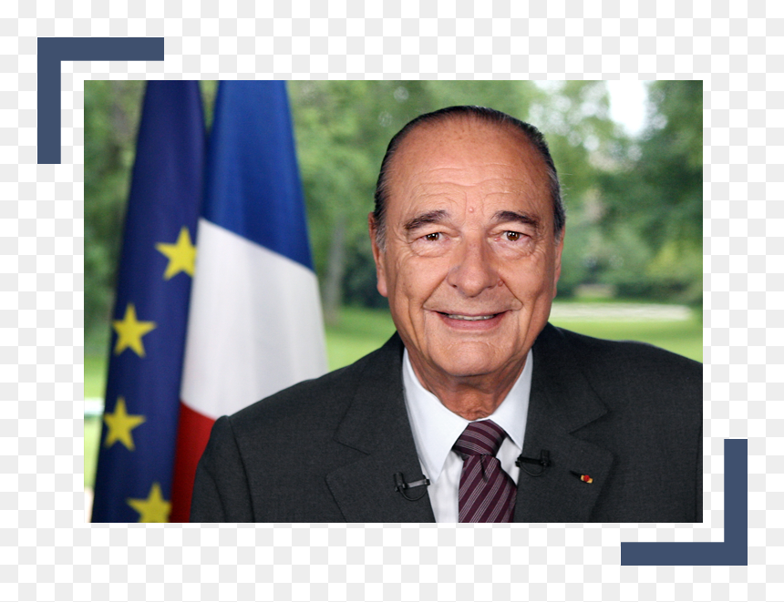 Project Image - Jacques Chirac, HD Png Download - george bush face png