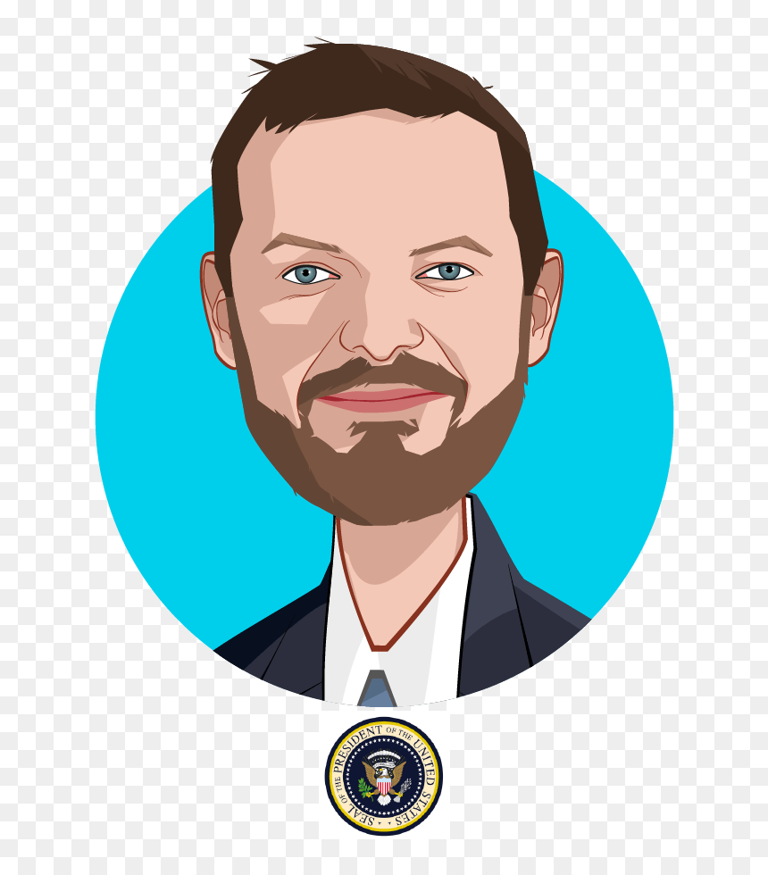 Main Caricature Of Joseph Grogan, Who Is Speaking At - President Of The United States, HD Png Download - george bush face png