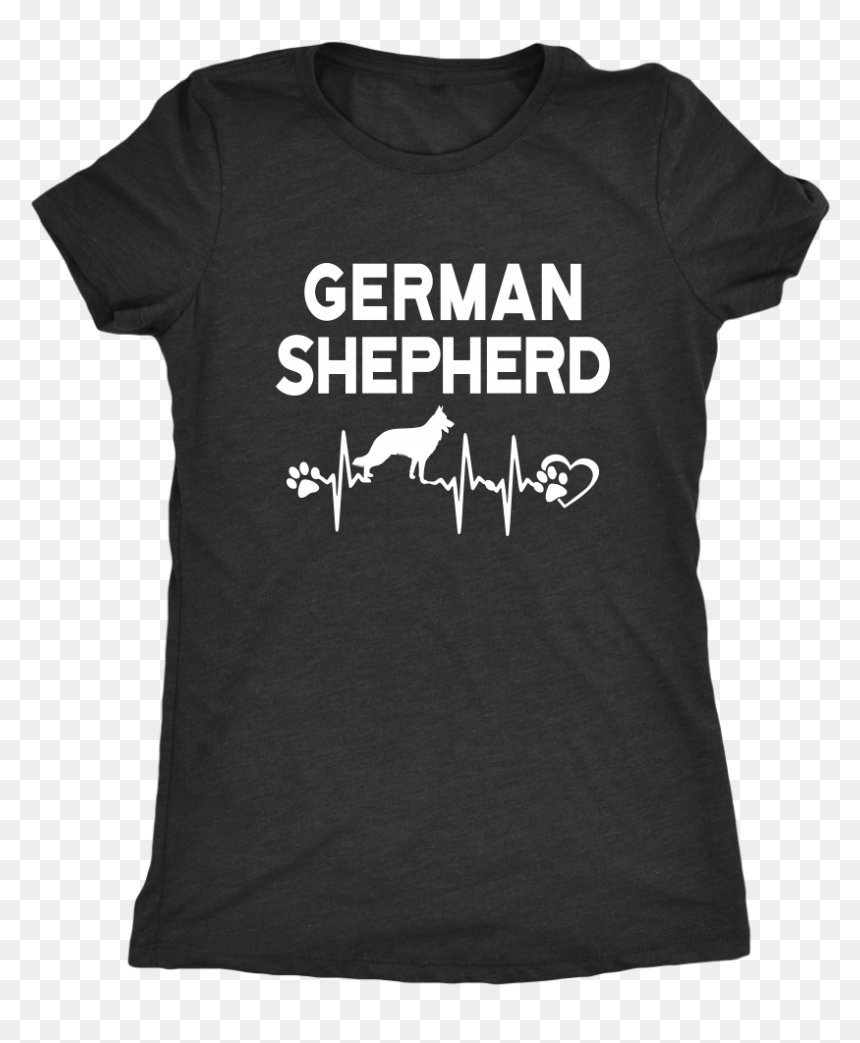 Heartbeat Silhouette Png - T Shirts For A Cause, Transparent Png - german shepherd silhouette png