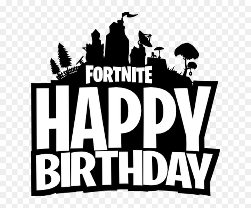 Silhouette, HD Png Download - birthday cake silhouette png