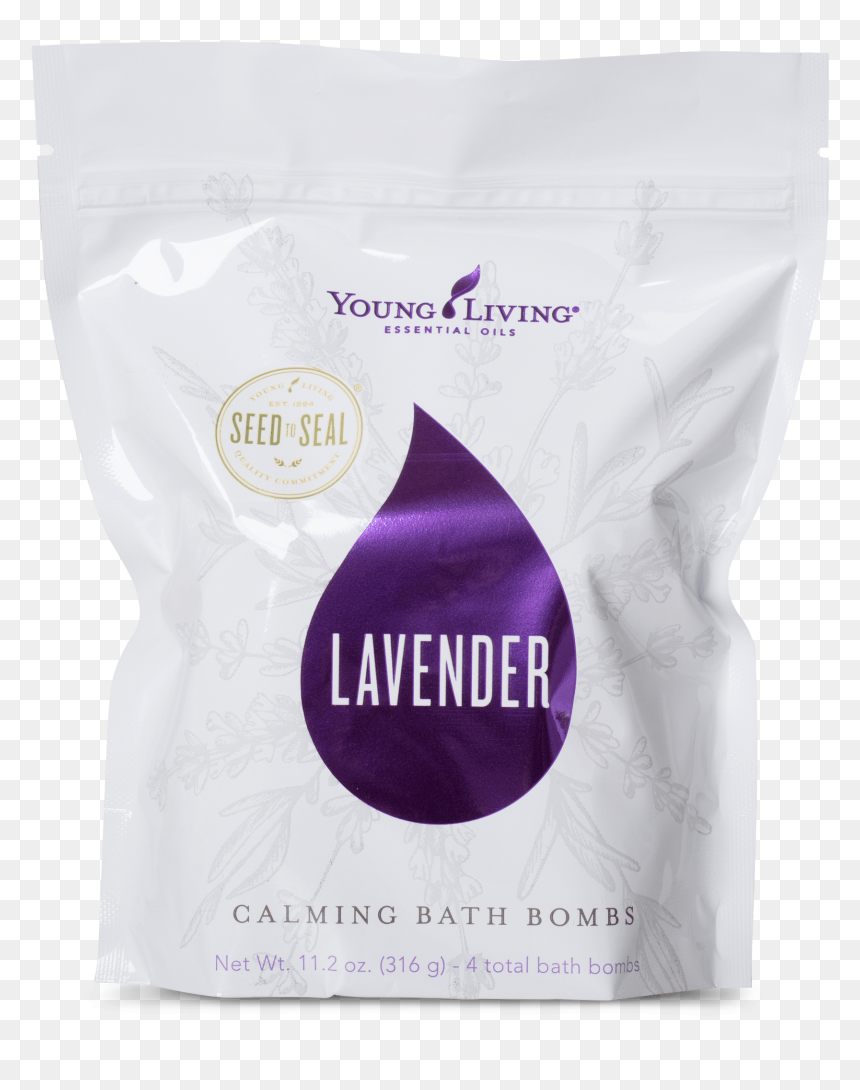 Lavender Calming Bath Bombs - ヤング リヴィング バスボム, HD Png Download - young living png