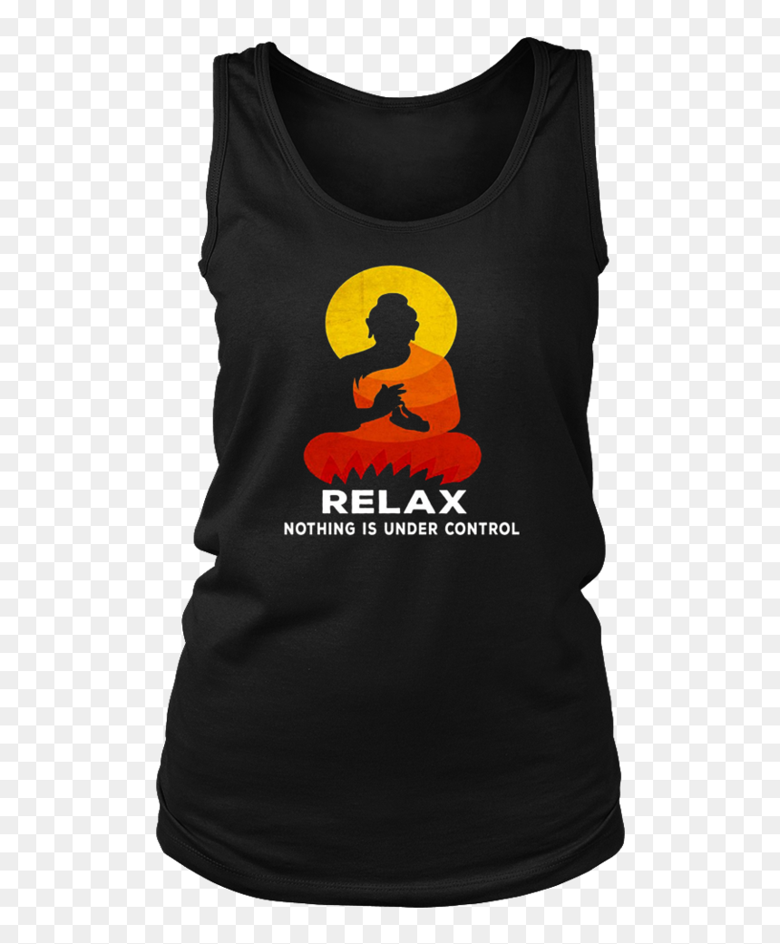 Zen Yoga Buddha Statue Buddhism T Shirts - Active Tank, HD Png Download - buddha statue png