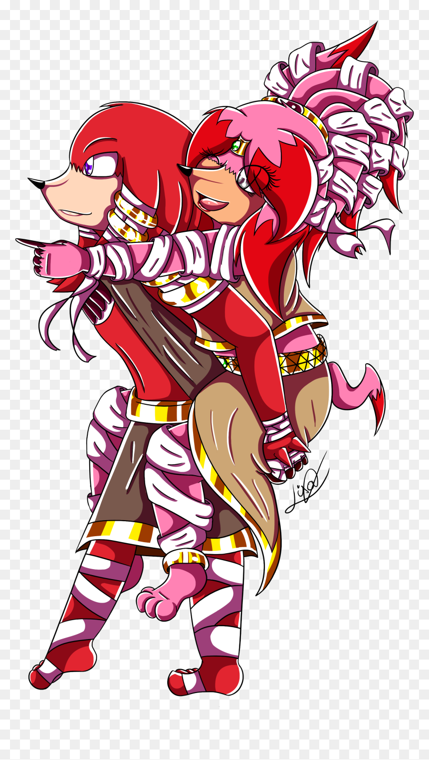 Knuckles The Echidna Art , Png Download - Knuckles Doing A Dab, Transparent Png - knuckles the echidna png