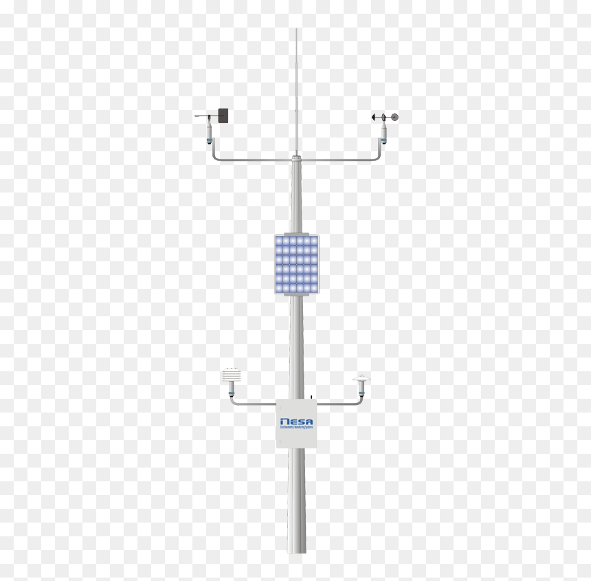 Automatic Weather Station Nesa Srl, HD Png Download - sign pole png
