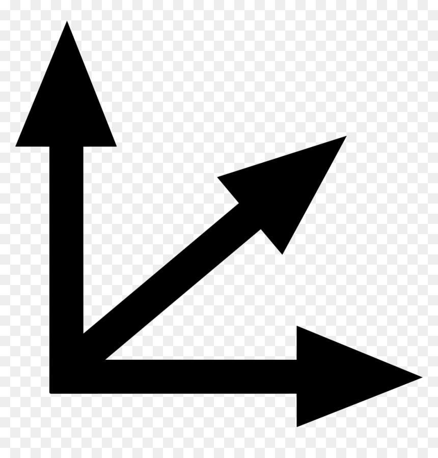 Art,graphics,cold Weapon,black And White,sign,triangle - Multi Arrow Icon Png, Transparent Png - sign pole png
