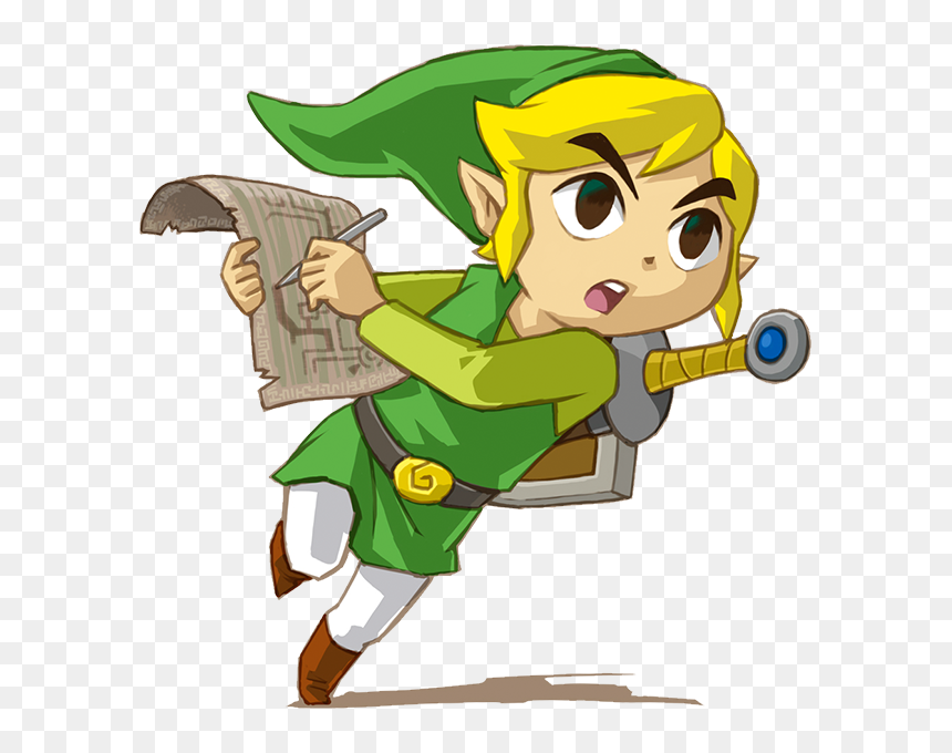 Link Legend Of Zelda Fairy, HD Png Download - wind waker link png