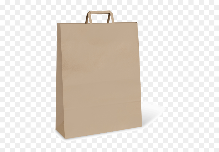 Tote Bag, HD Png Download - brown paper bag png