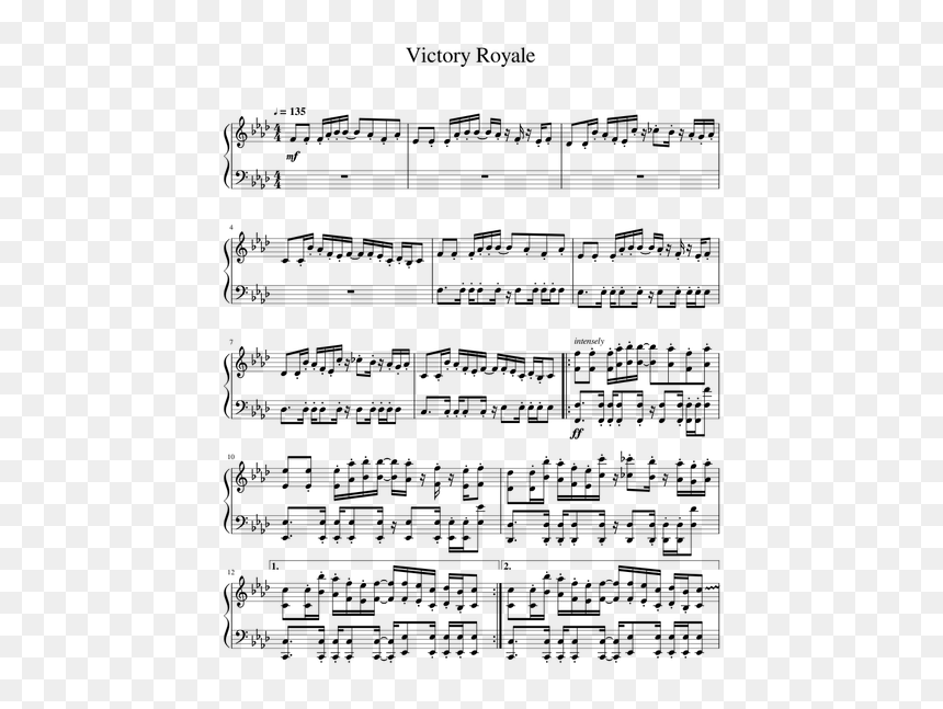 Blood Sweat And Tears Piano Sheet, HD Png Download - chug jug png