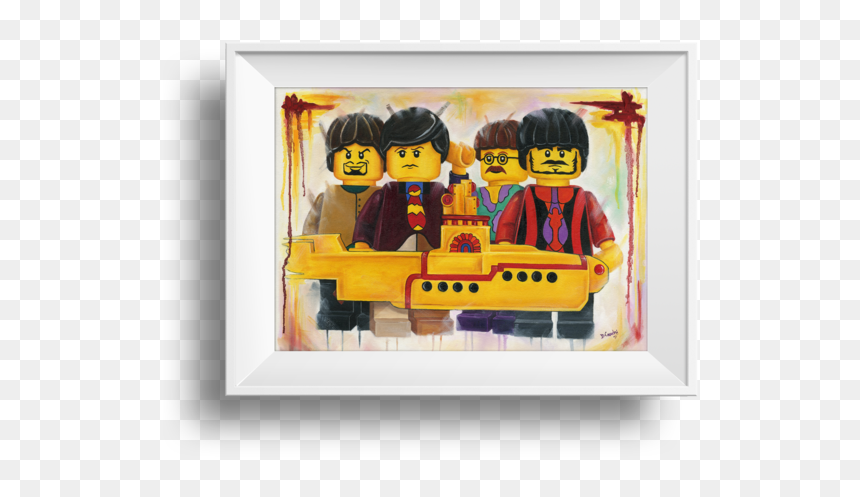 Picture Frame, HD Png Download - yellow submarine png