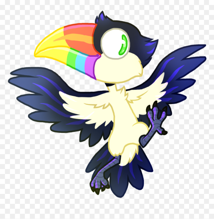 Chibi Clipart Bird - Toucan Chibi, HD Png Download - gilgamesh png
