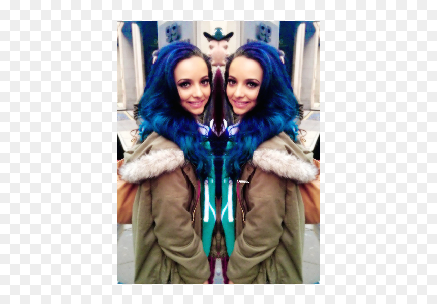 Girls, Hair, And Jade Image - Fur Clothing, HD Png Download - jade thirlwall png
