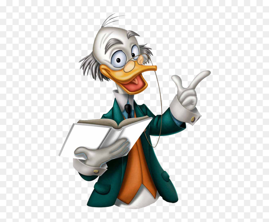 Disney Professor Ludwig Von Drake - Professor Ludwig Von Drake, HD Png Download - tim drake png
