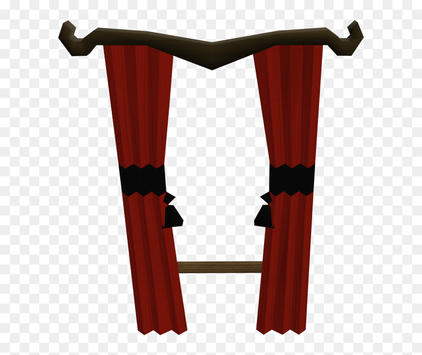 Curtain, HD Png Download - window curtains png