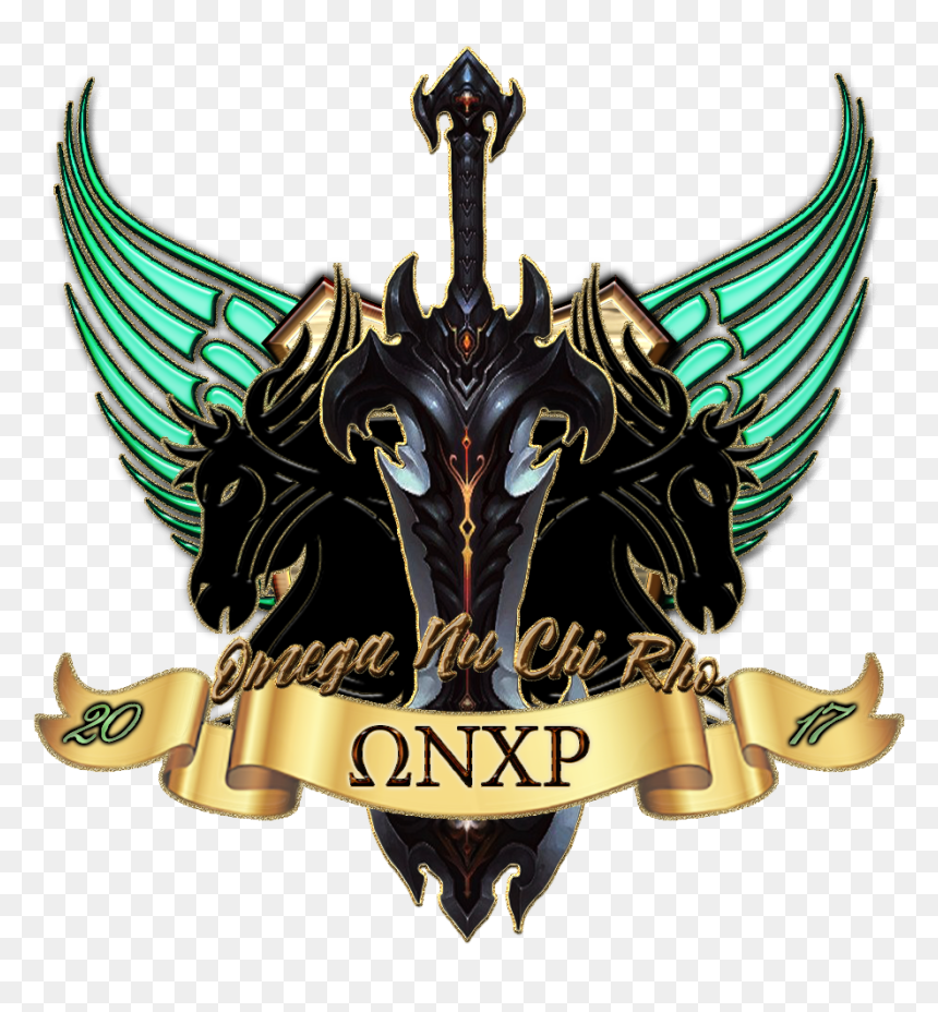 Group Image For Omega Nu Chi Rho - Caballos, HD Png Download - chi rho png