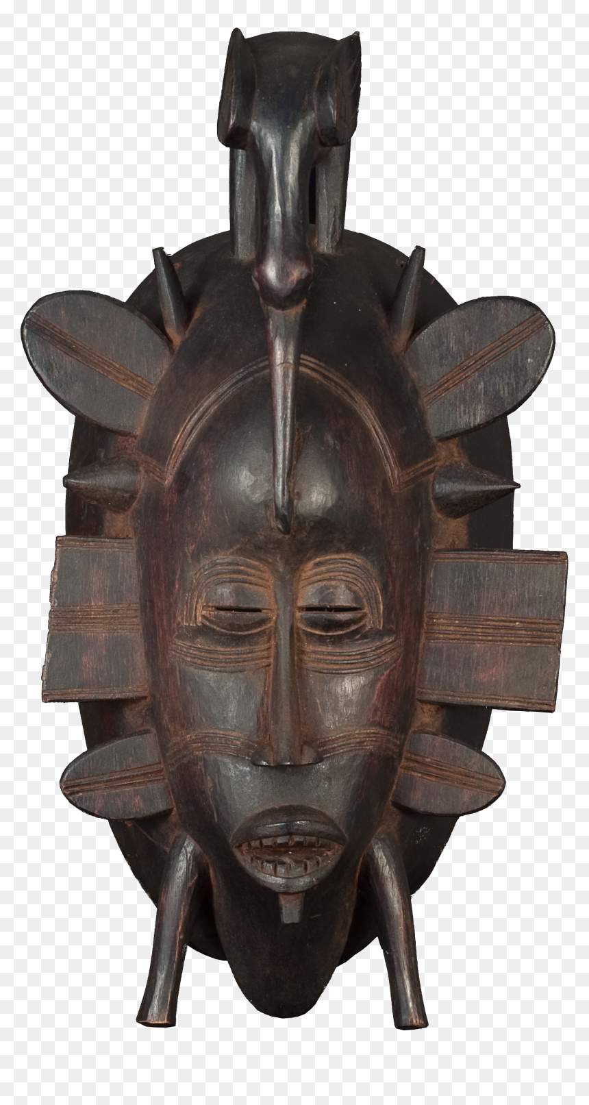 Senoufo Mask-romanceor - African Mask Transparent Background, HD Png Download - poro png