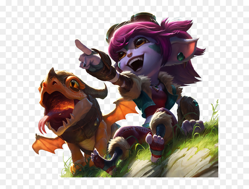 Thumb Image - Dragon Trainer Tristana Png, Transparent Png - poro png