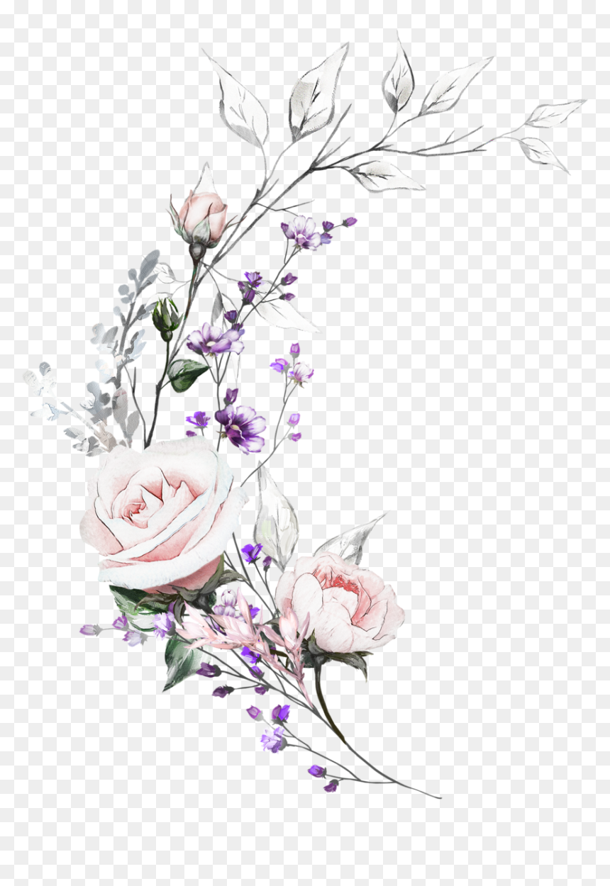 8 Png Cvety V 2019 G Tatuirovki S Cvetami Kartiny - 花朵 手繪, Transparent Png - scar texture png