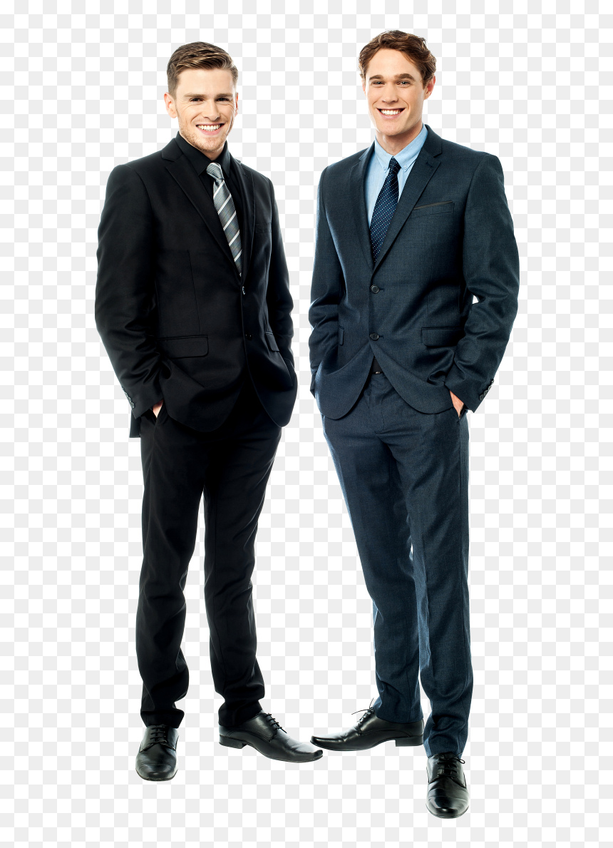 Cut Out People Winter, HD Png Download - business suit png