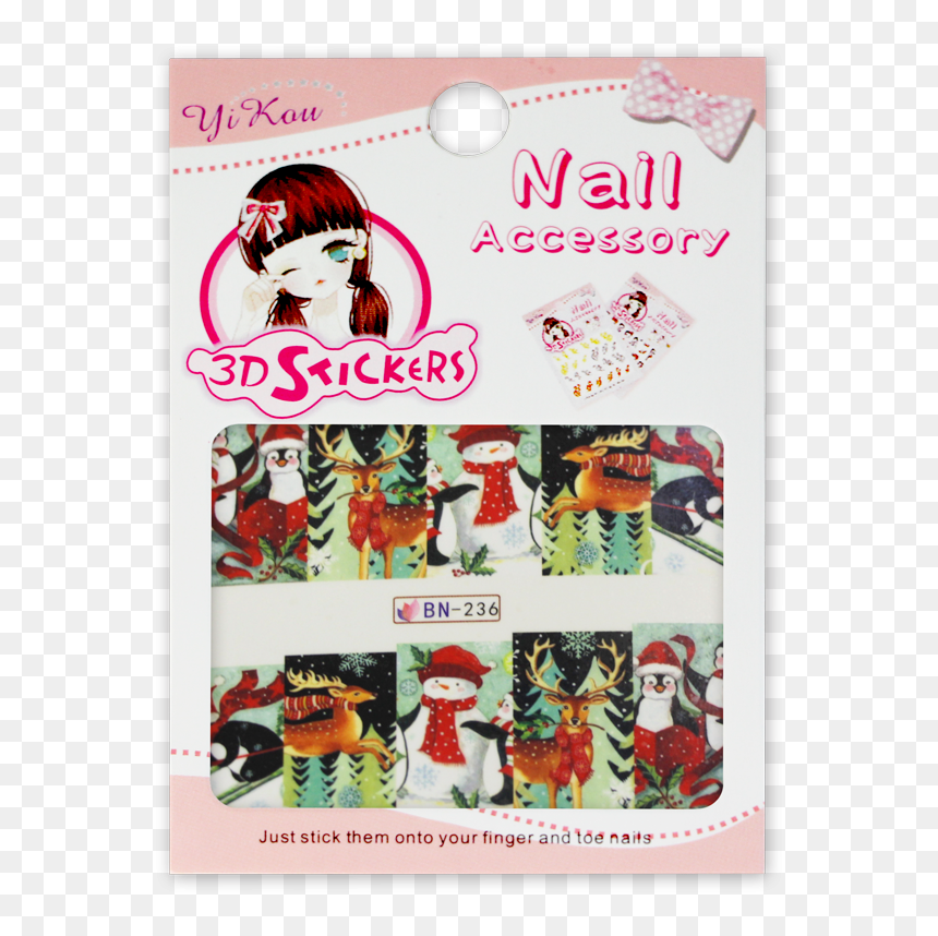 Water Decal Bn 232, HD Png Download - christmas deer png