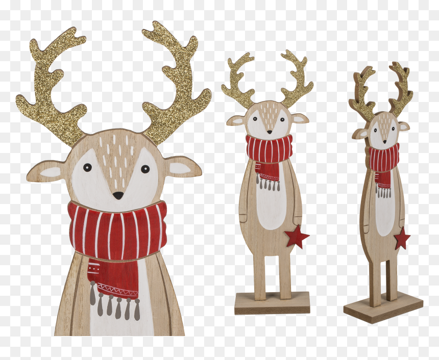Reindeer, HD Png Download - christmas deer png