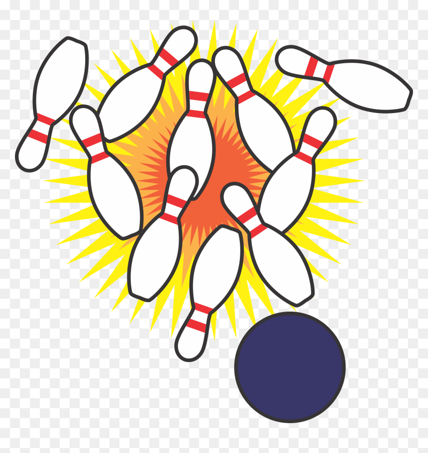 Bowling Strike Png - Clip Art Bowling Strike Png, Transparent Png - bowl of cheerios png