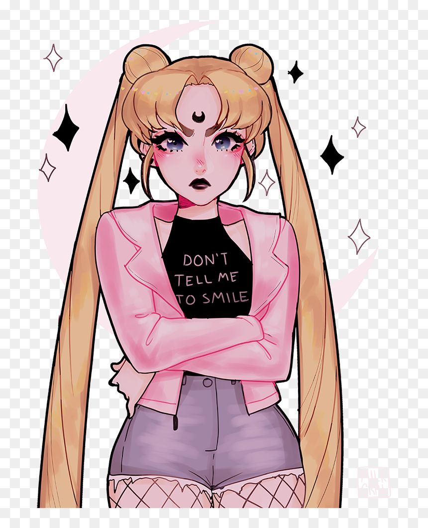 Sailor Moon Art, HD Png Download - sailor mars png