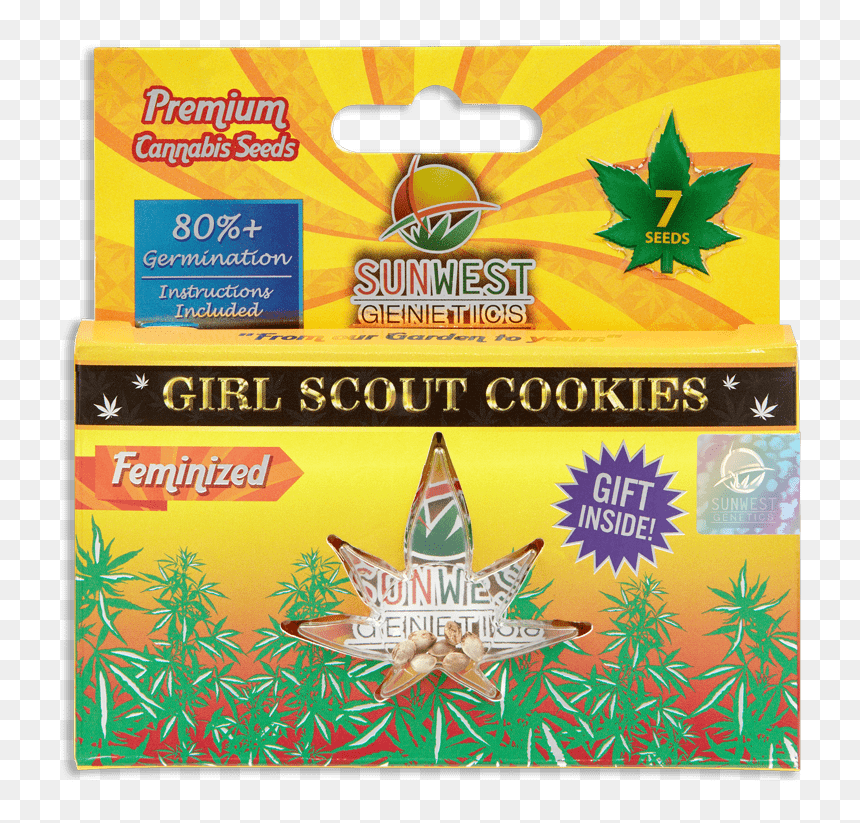 Sunwest Girl Scout Cookies - Kush, HD Png Download - girl scout cookies png