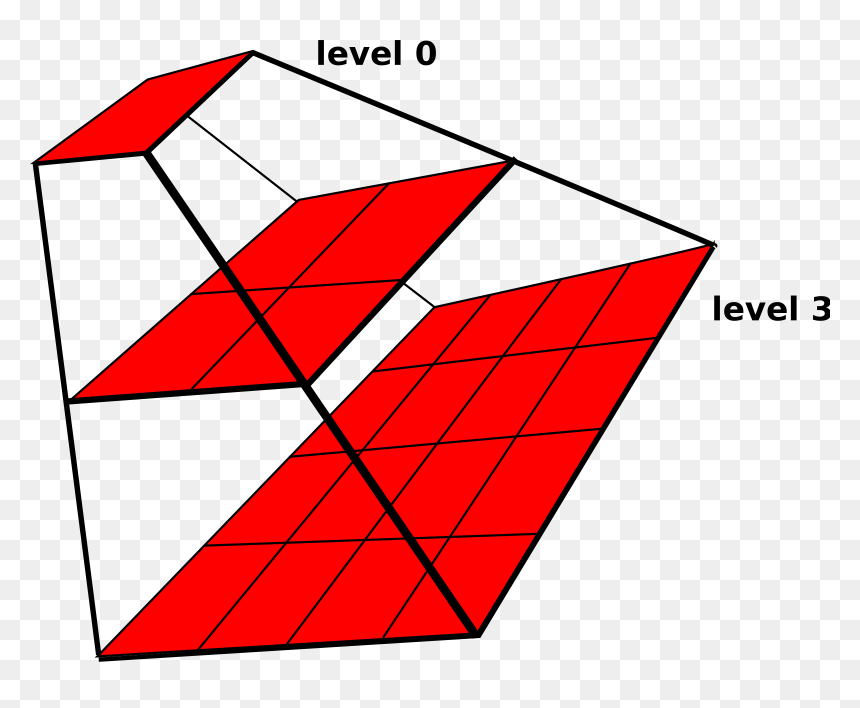 Map Tiling Pyramid Clip Arts - Triangle, HD Png Download - all seeing eye pyramid png