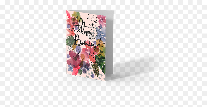 Christmas Card, HD Png Download - birthday card png