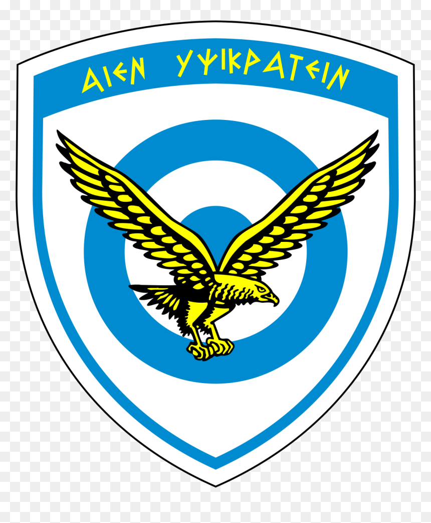 Hellenic Air Force Logo, HD Png Download - greek columns png