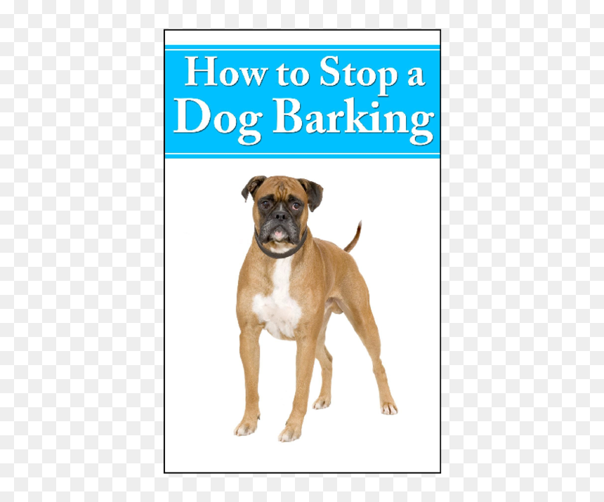 Full Grown Boxer Pit Mix, HD Png Download - dog barking png