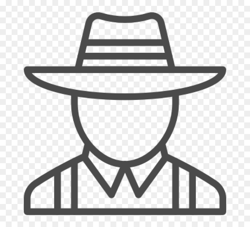 Transparent Broom Icon Png - Png Referee Blue Icon, Png Download - farmer hat png