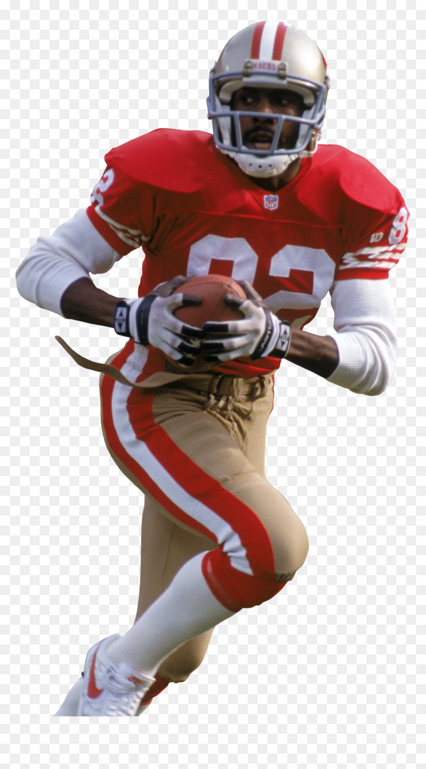 Jerry Rice Png, Transparent Png - 49ers helmet png