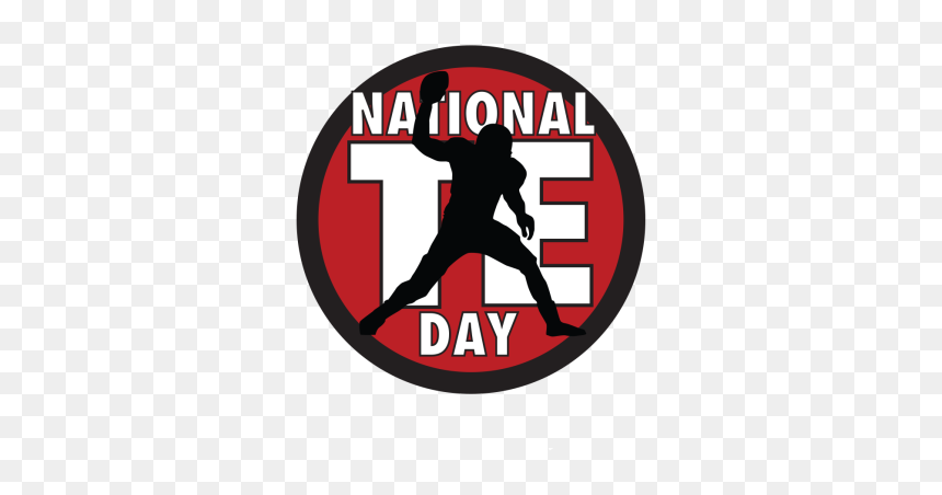 Te Emblem No 3d No Bottom Line - National Tight End Day, HD Png Download - 49ers helmet png