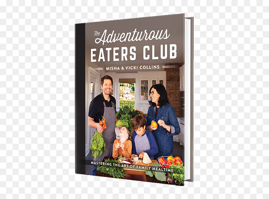 Available In Stores November 5 - Adventurous Eaters Club Book, HD Png Download - misha collins png