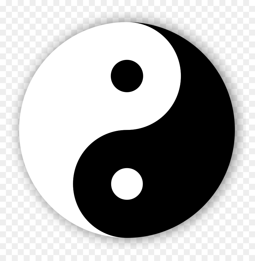 Transparent Yin And Yang Png - Yin Yang Clipart, Png Download - yin yang transparent png