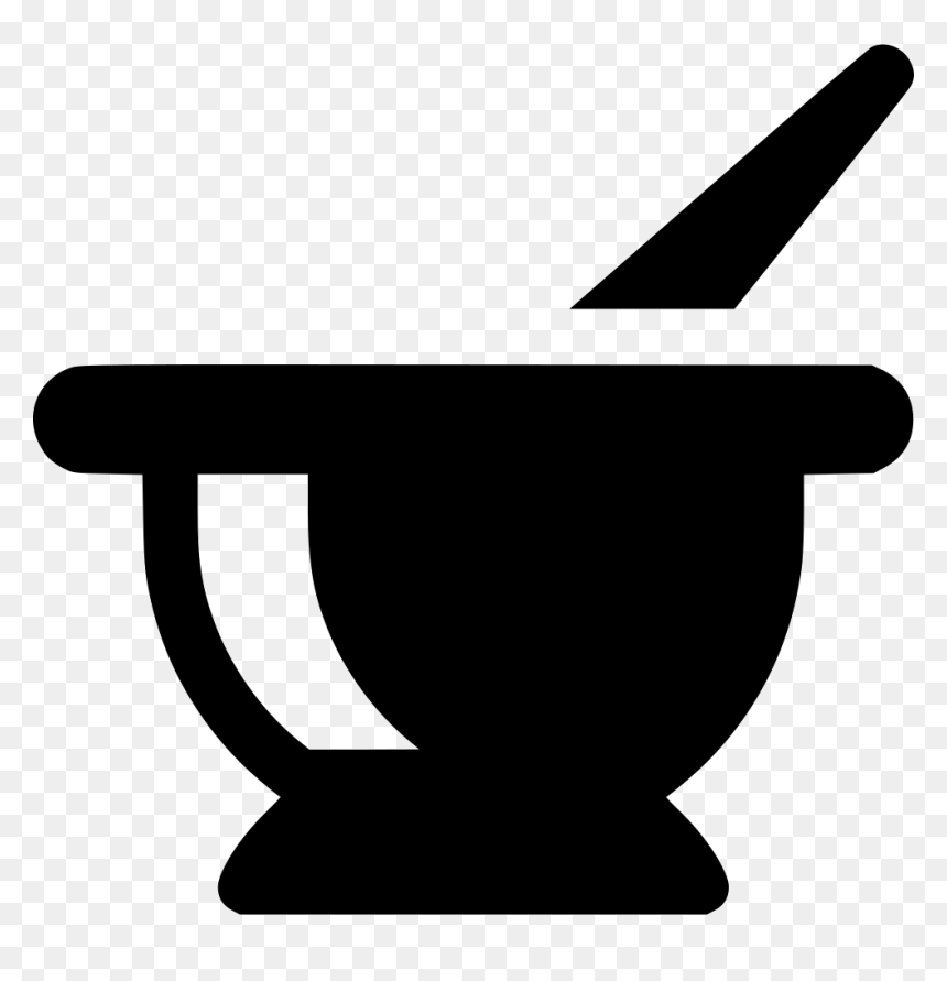 Mixing Bowl - Mortar And Pestle Svg, HD Png Download - mixing bowl png