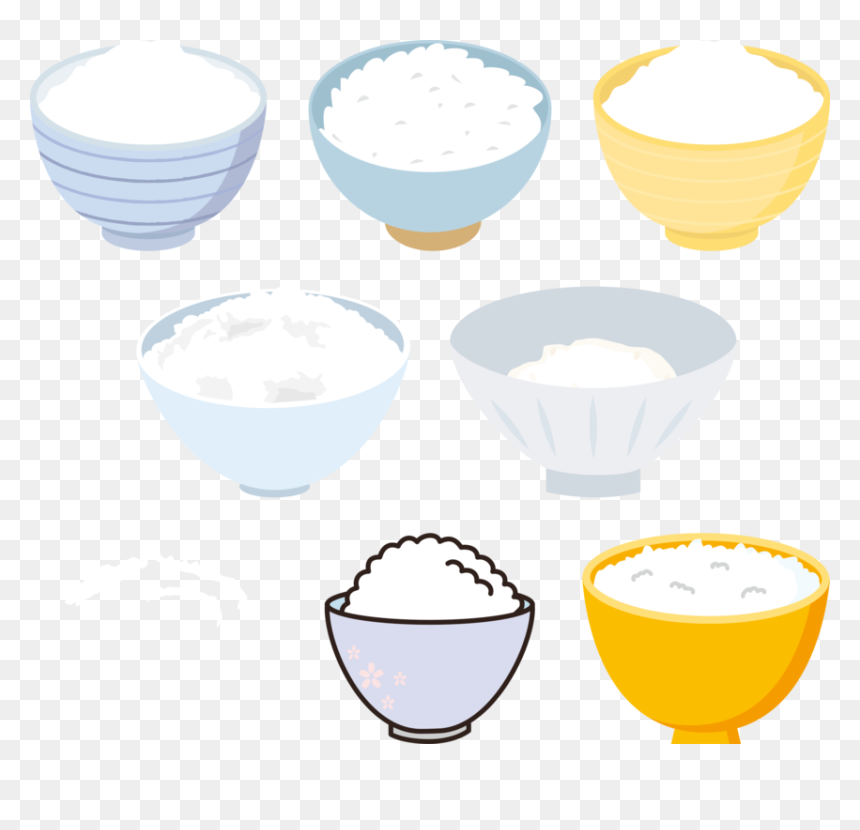 Mixing Bowl,food,bowl - Bowls Of Rice Clipart, HD Png Download - mixing bowl png