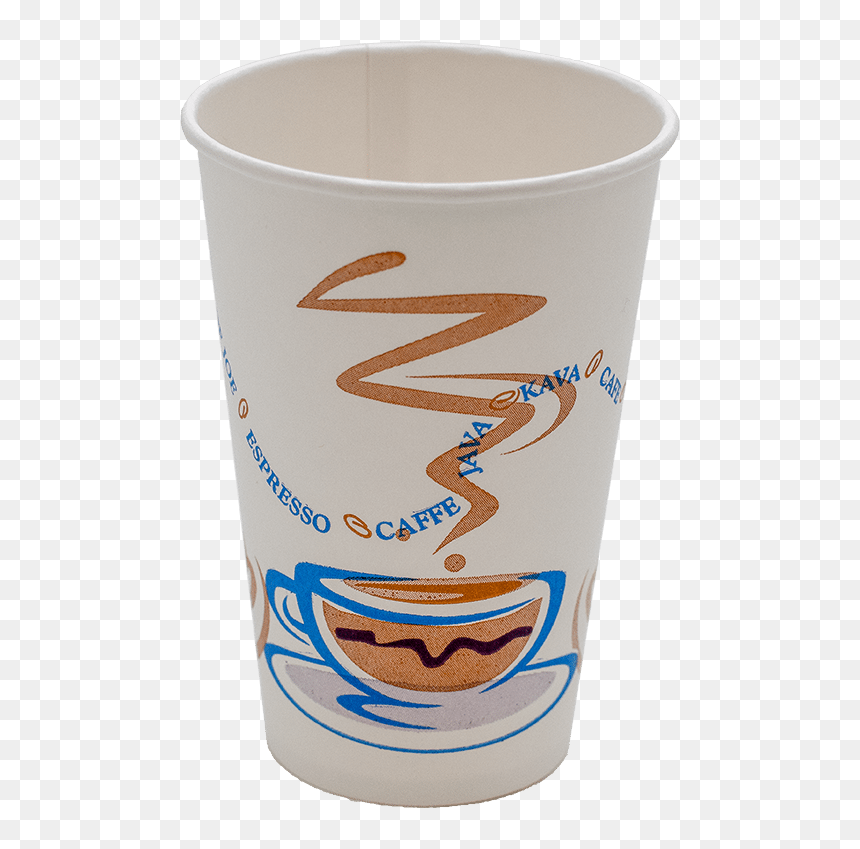 Transparent Paper Coffee Cup Clipart - Coffee Cup, HD Png Download - paper cup png