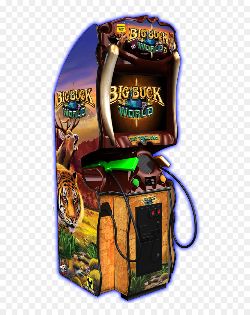 Big Buck Hunter Terminator Salvation Bomber Man World - Big Buck Hunt Arcade, HD Png Download - the terminator png