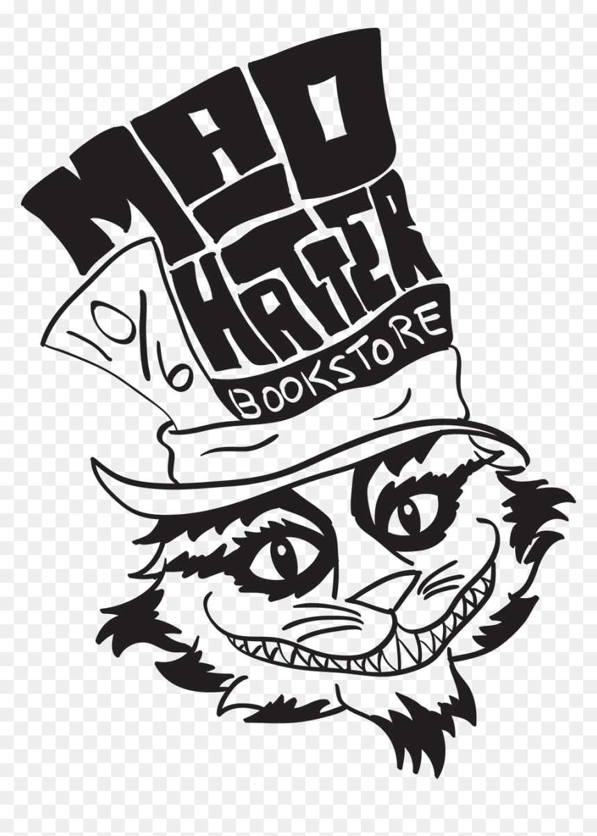 Mad Hatter Book Store, HD Png Download - alice in wonderland mad hatter png